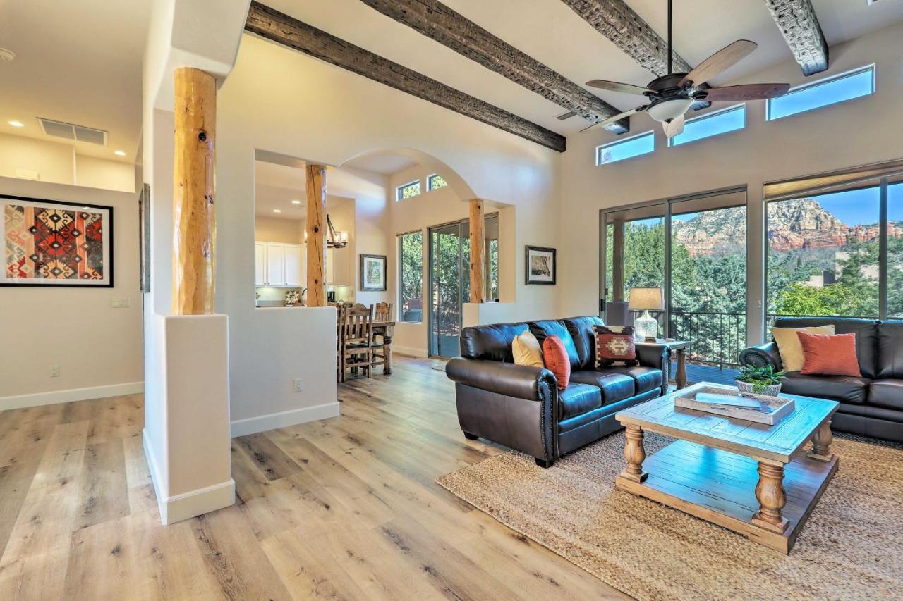 Luxury Sedona Living Remodeled With Red Rock Views! Exterior foto